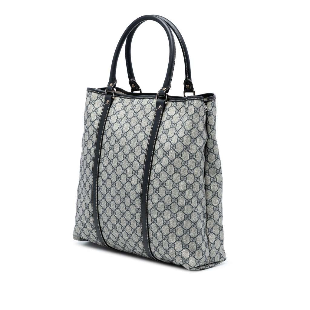 Gucci GG Supreme Joy Vertical Tote Beige Very good condition - Back View