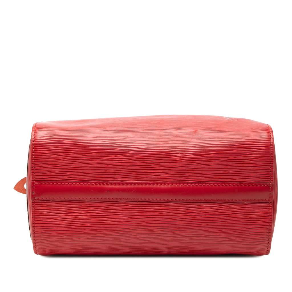 Louis Vuitton Epi Speedy 30 Red Leather Very good condition - Inside View