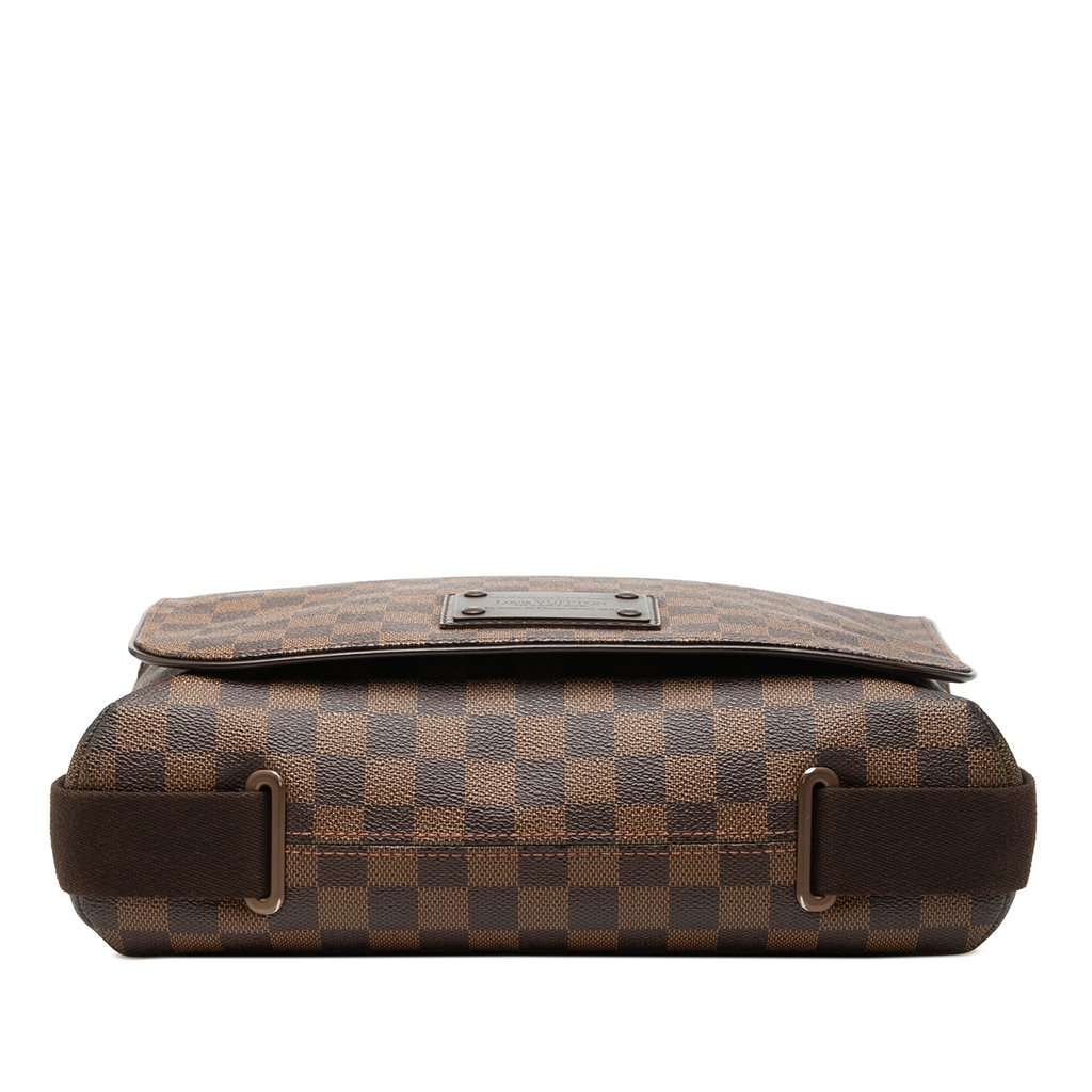 Louis Vuitton Damier Ebene Brooklyn MM Brown Very good - Inside View