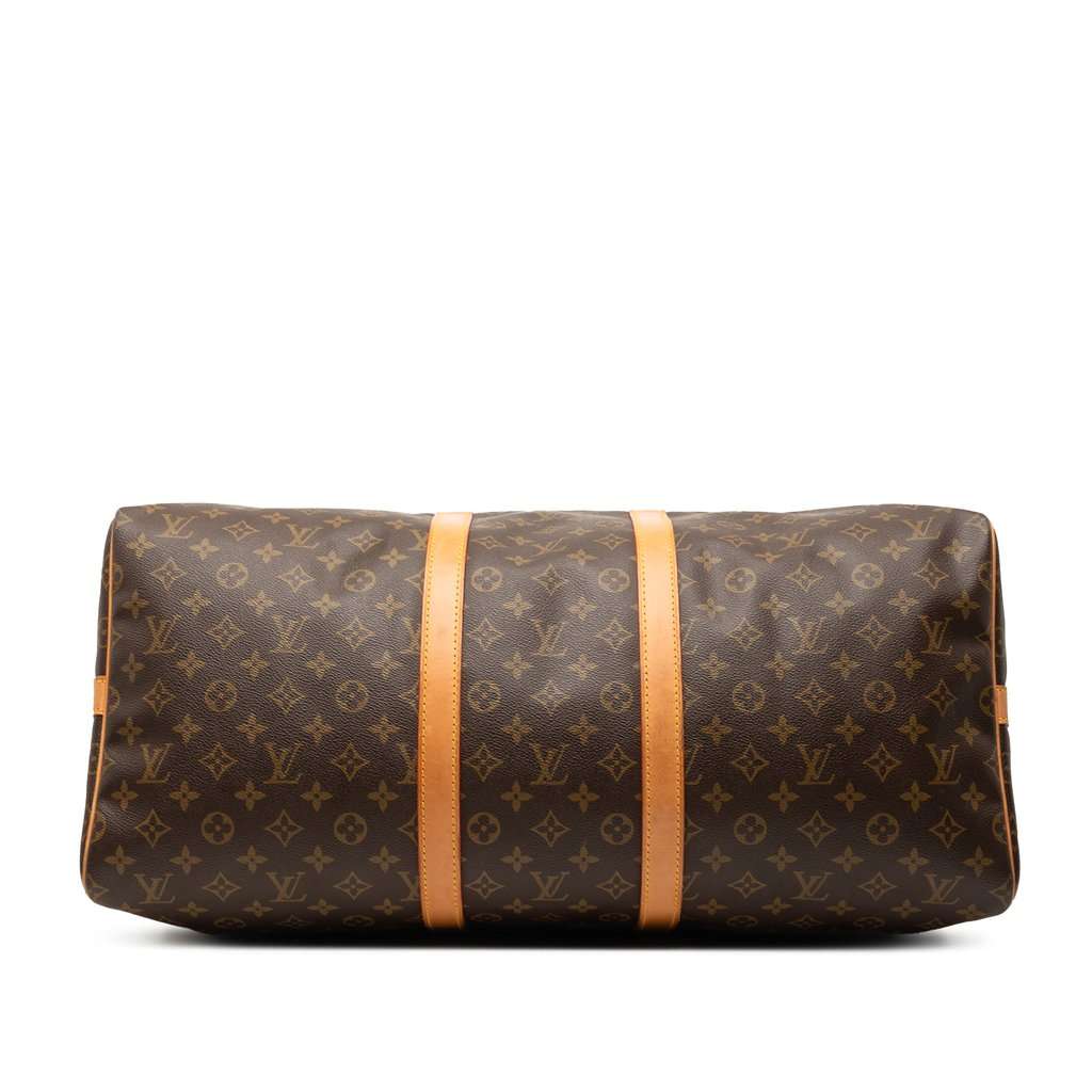 Louis Vuitton Monogram Keepall Bandouliere 55 Brown Very good condition - Inside View