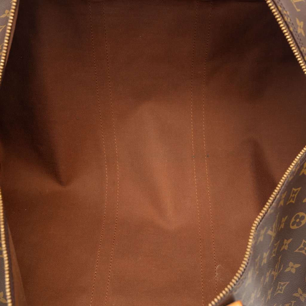 Louis Vuitton Monogram Keepall Bandouliere 55 Brown Very good condition - Model View