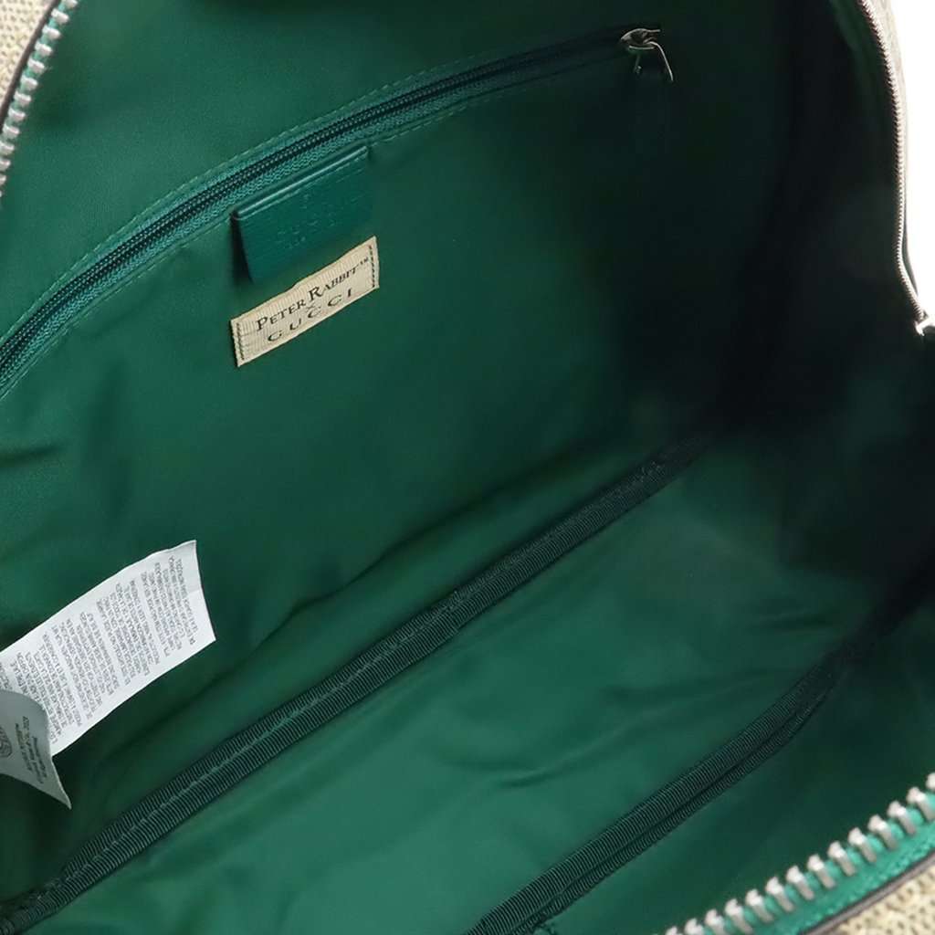 Gucci Peter Rabbit Childrens GG Supreme Apple Backpack Beige Very good condition - Inside View