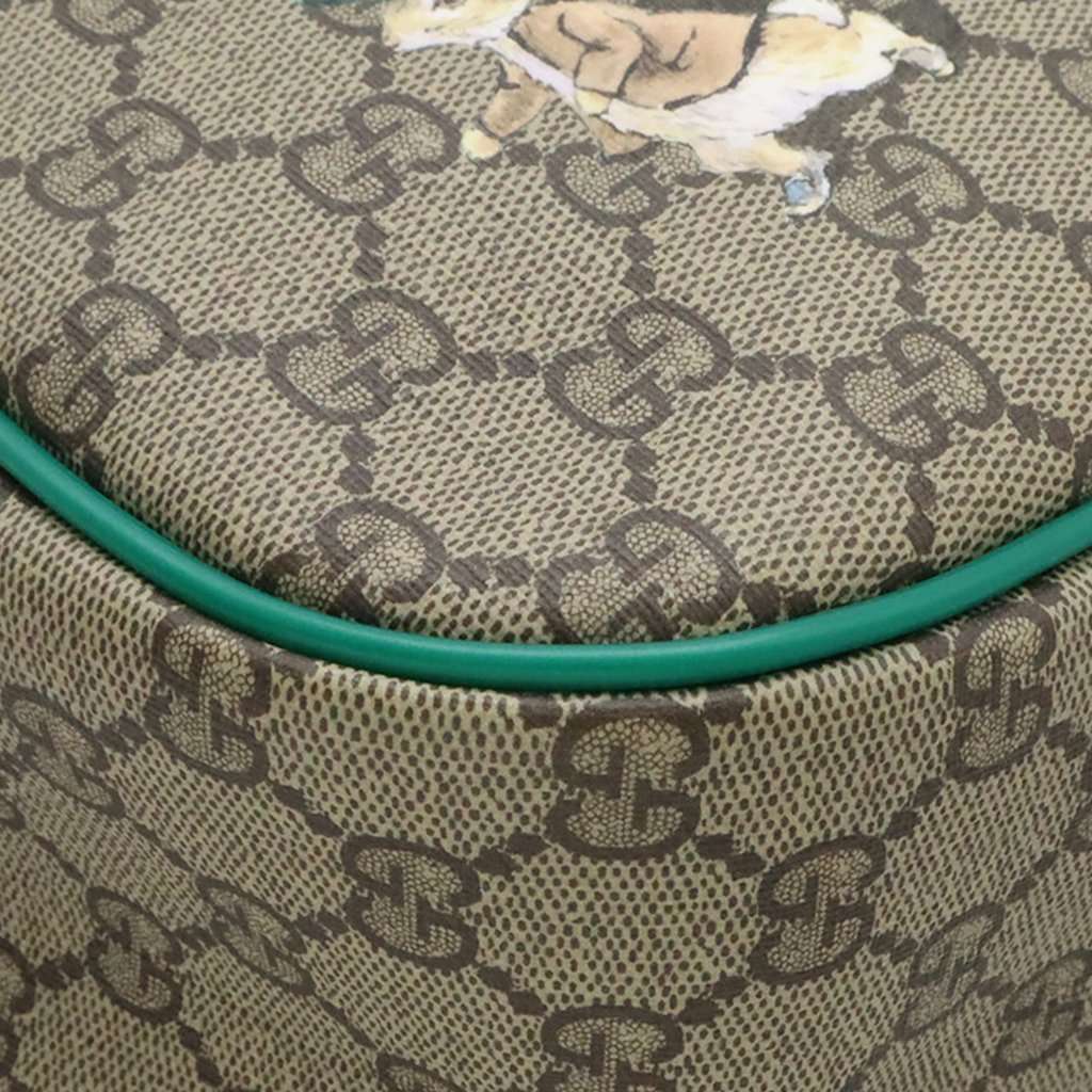 Gucci Peter Rabbit Childrens GG Supreme Apple Backpack Beige Very good condition - Box View