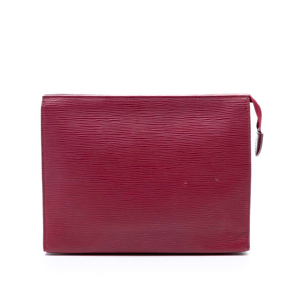 Louis Vuitton Epi Toiletry Pouch 26 Pink Leather Very good condition - Front View