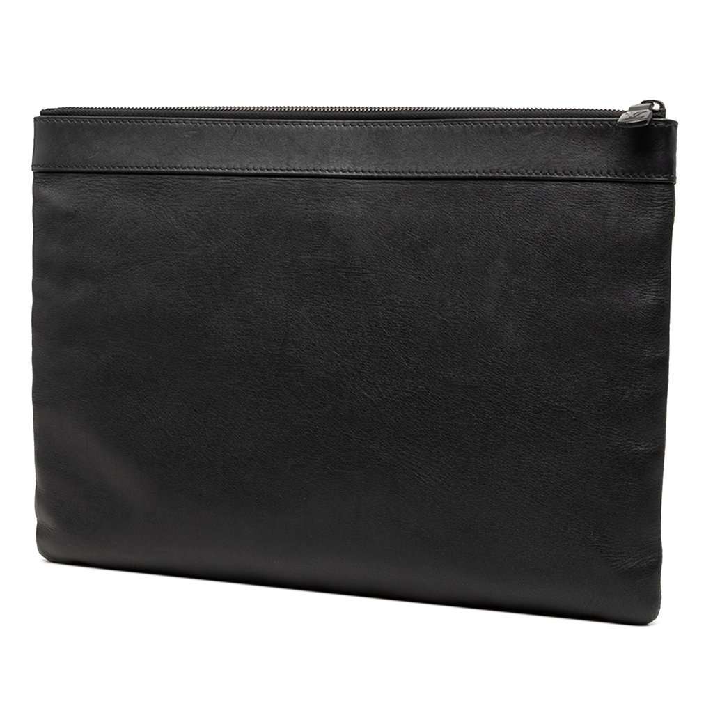Louis Vuitton Monogram Shadow Discovery Pochette Black Leather Very good condition - Back View