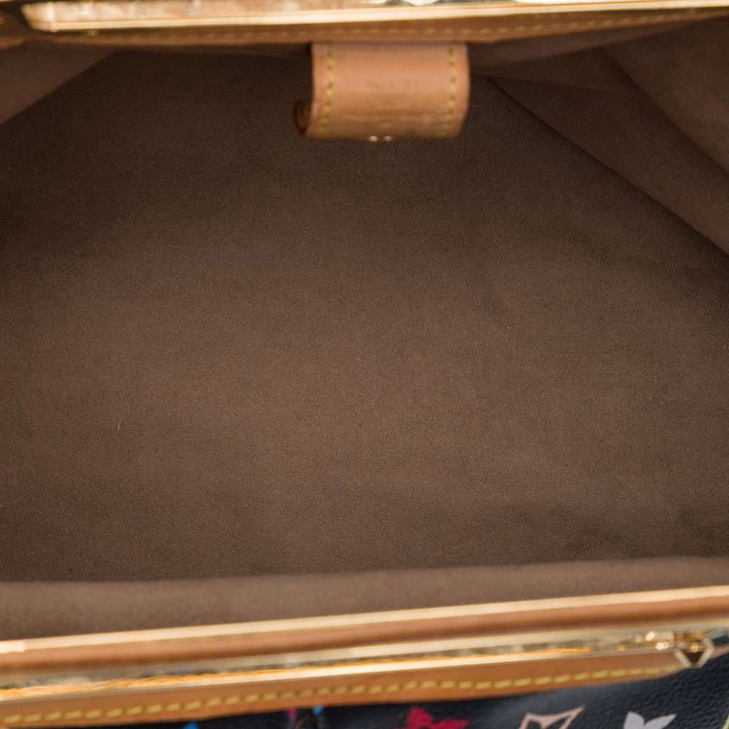 Louis Vuitton Monogram Multicolore Judy MM Black Very good - Inside View