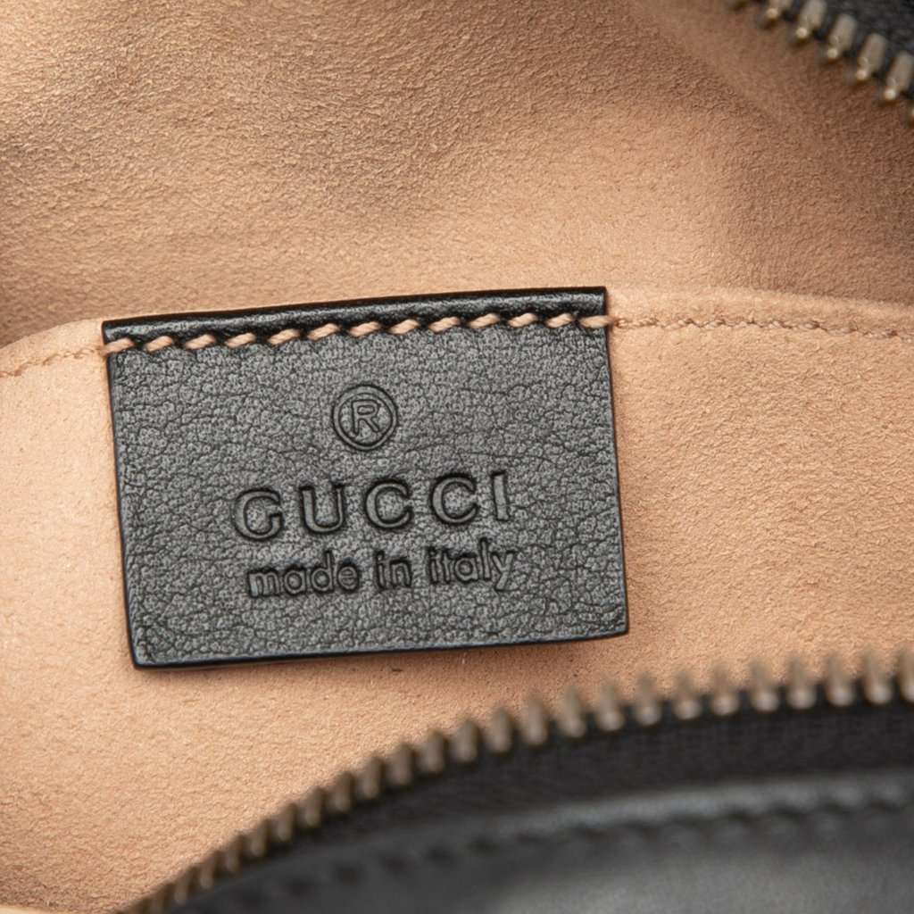 Gucci GG Marmont Matelasse Leather Belt Bag Black Leather Very good condition - Box View