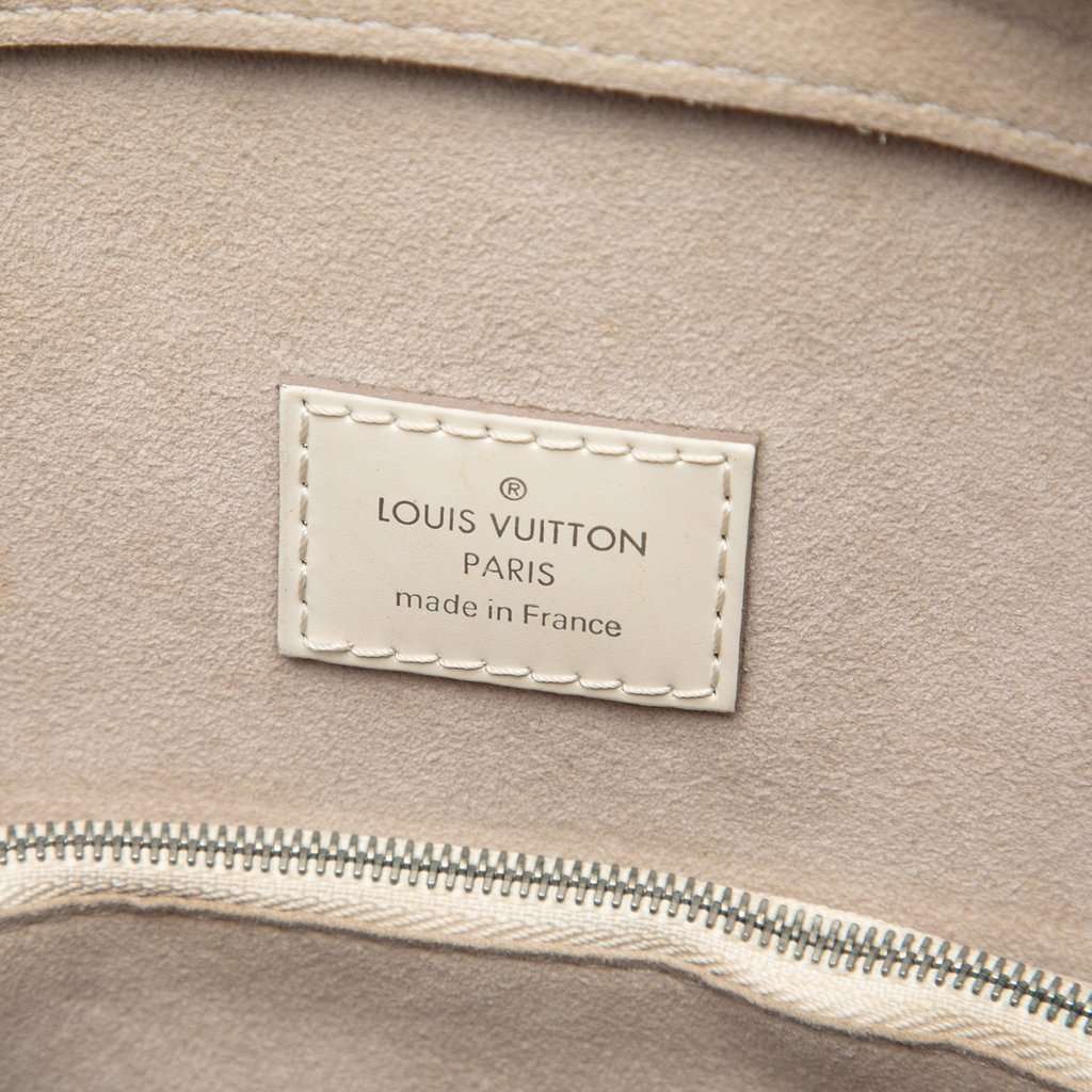 Louis Vuitton Epi Pont Neuf GM White Leather Very good condition - Box View