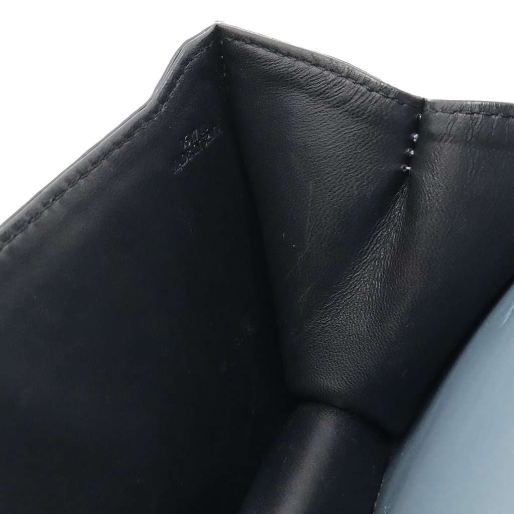 LOEWE Small Leather Barcelona Crossbody Blue Leather Very good condition - Box View
