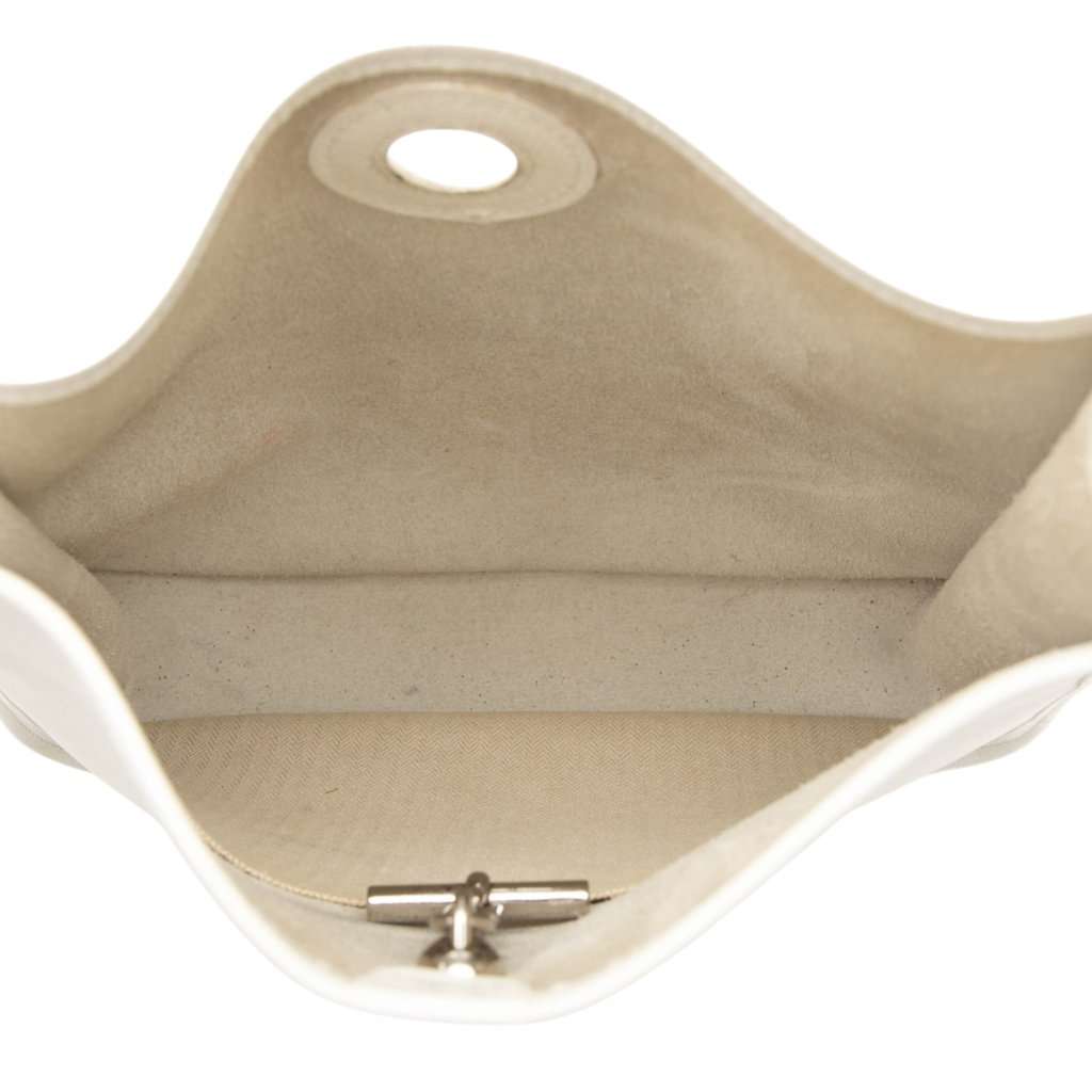 Hermès Epsom Vespa PM White Leather Very good condition - Model View