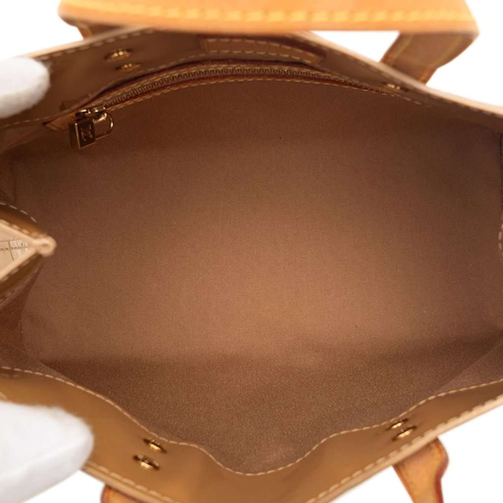 Louis Vuitton Monogram Vernis Reade PM Brown Leather Very good condition - Model View