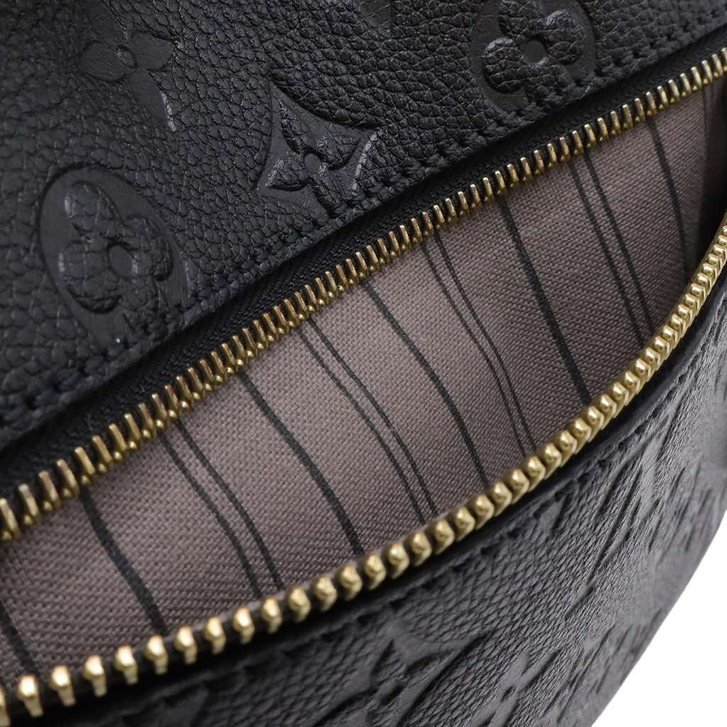 Louis Vuitton Monogram Empreinte Pochette Metis Black Leather Very good condition - Model View
