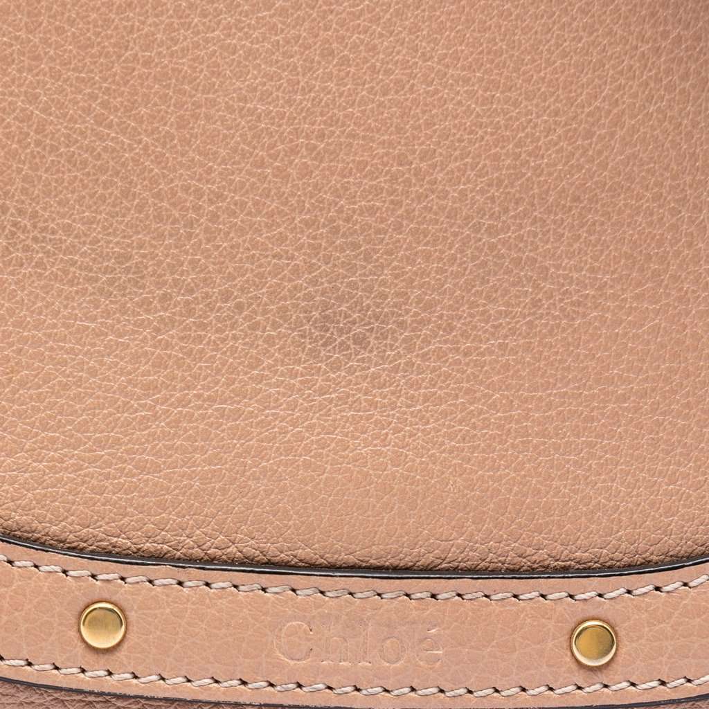 Chloé Small Leather Nile Bracelet Satchel Pink Leather Very good - Box View