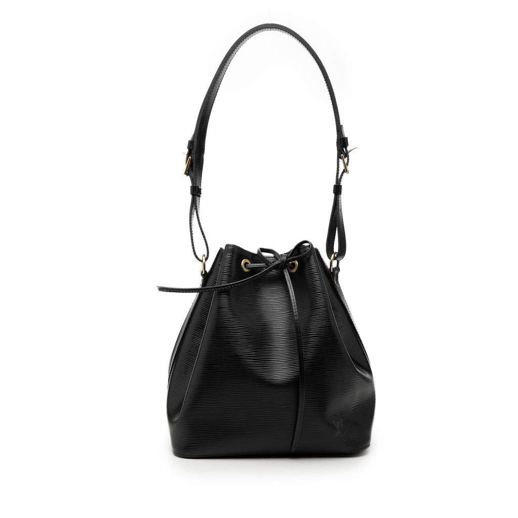 Louis Vuitton Epi Petit Noe Black Leather Very good condition - Front View