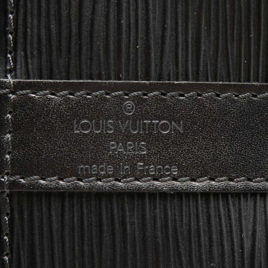Louis Vuitton Epi Petit Noe Black Leather Very good condition - Box View