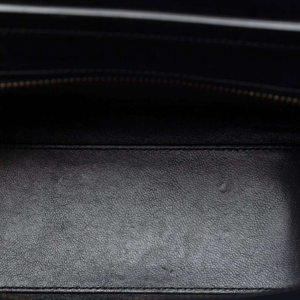 Celine Nano Tricolor Leather Luggage Tote Blue Leather Very good condition - Model View