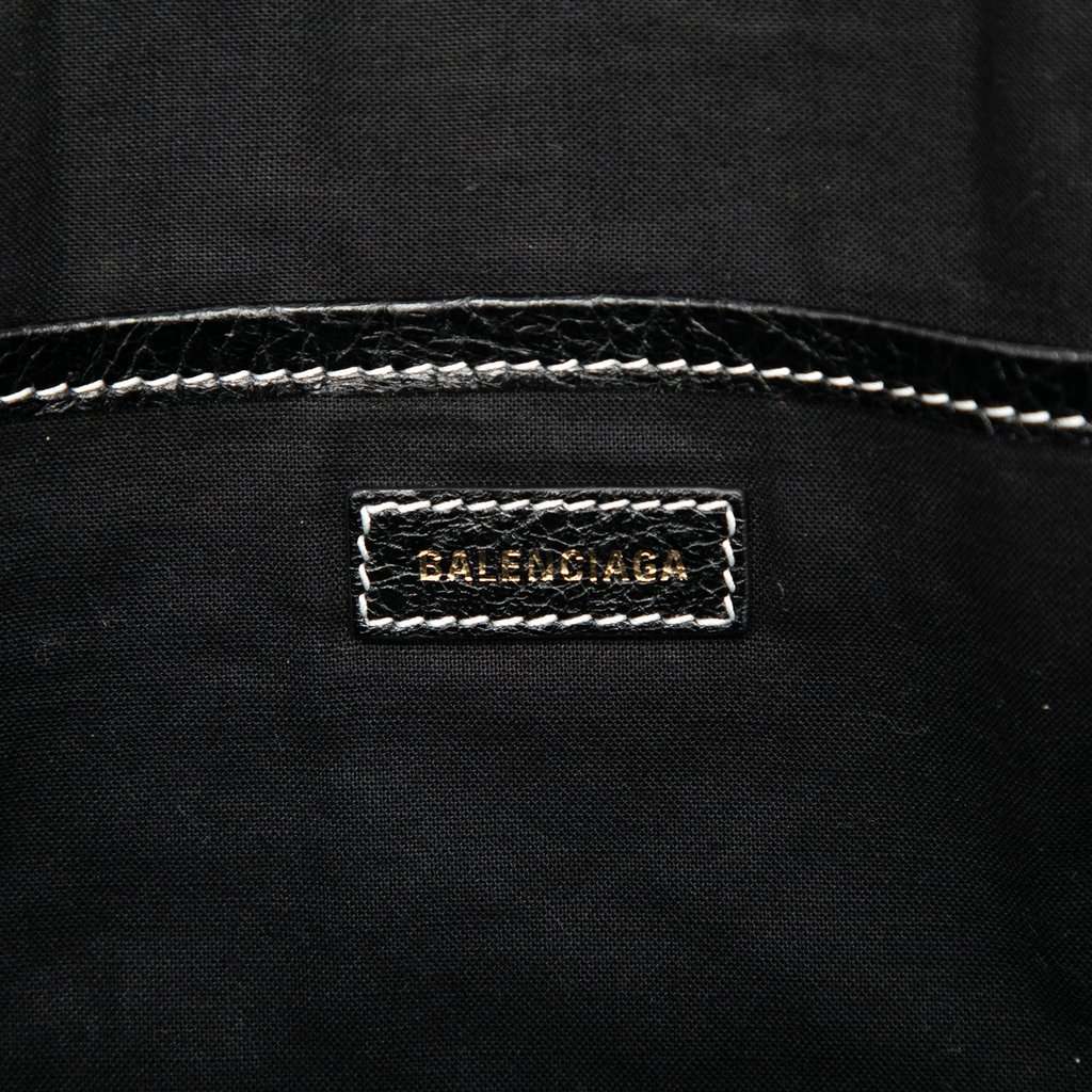 Balenciaga Lambskin Striped Bazar Clutch MultiColor Leather Very good condition - Box View