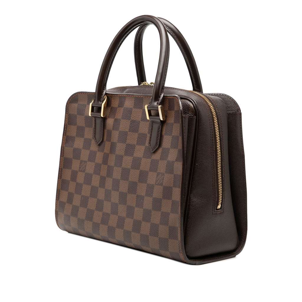 Louis Vuitton Damier Ebene Triana Brown Very good - Back View