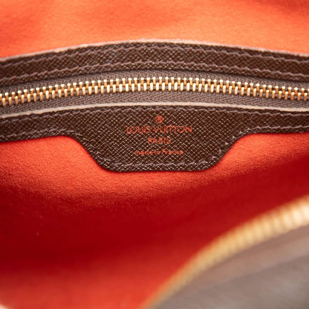 Louis Vuitton Damier Ebene Triana Brown Very good - Box View