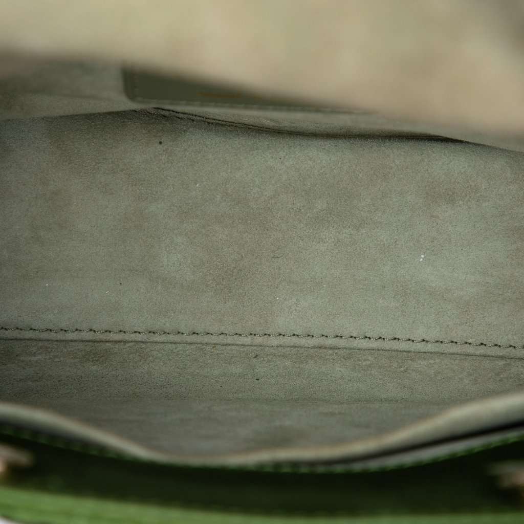 Dior Small Satin Cannage My ABCDior Lady Dior Green Very good condition - Model View