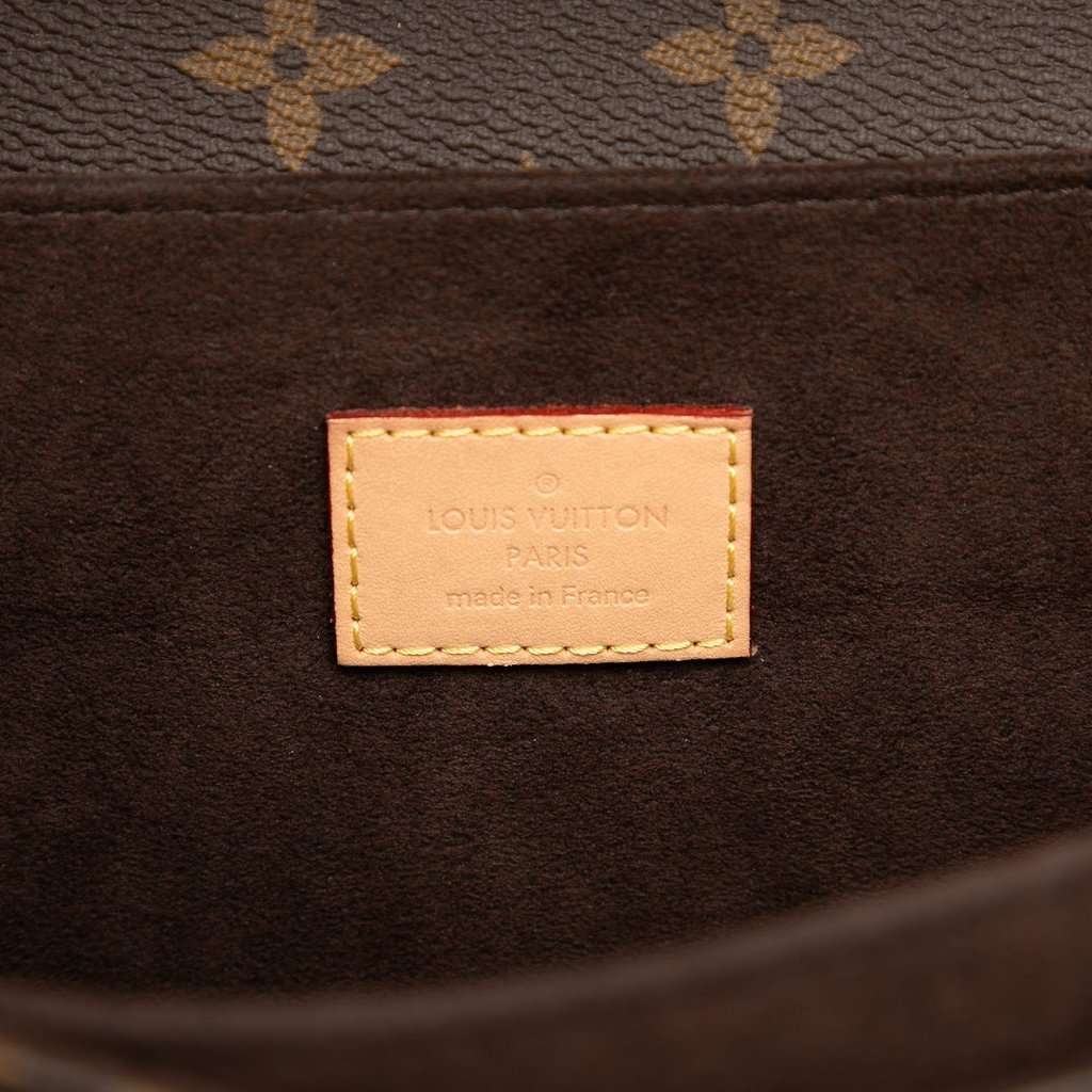 Louis Vuitton Monogram Pochette Metis Brown Very good condition - Box View
