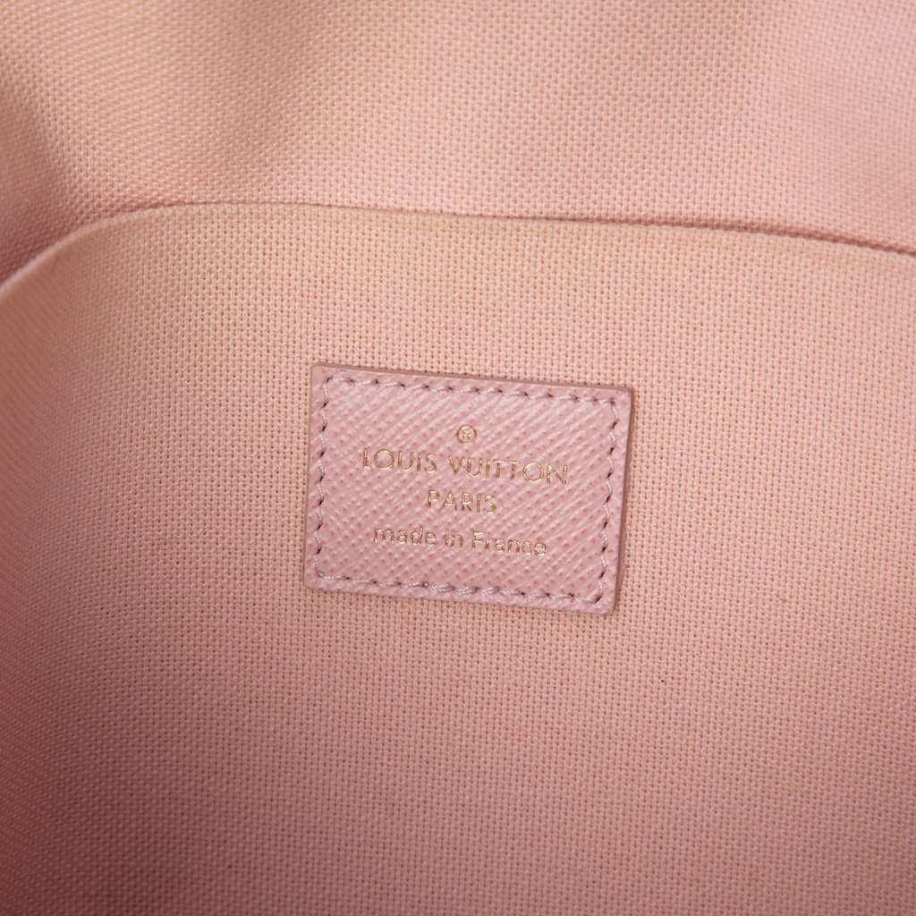 Louis Vuitton Damier Azur Pochette Felicie White Very good - Box View