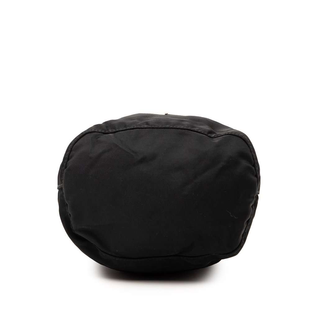 Prada Tessuto Drawstring Pouch Black Very good condition - Inside View