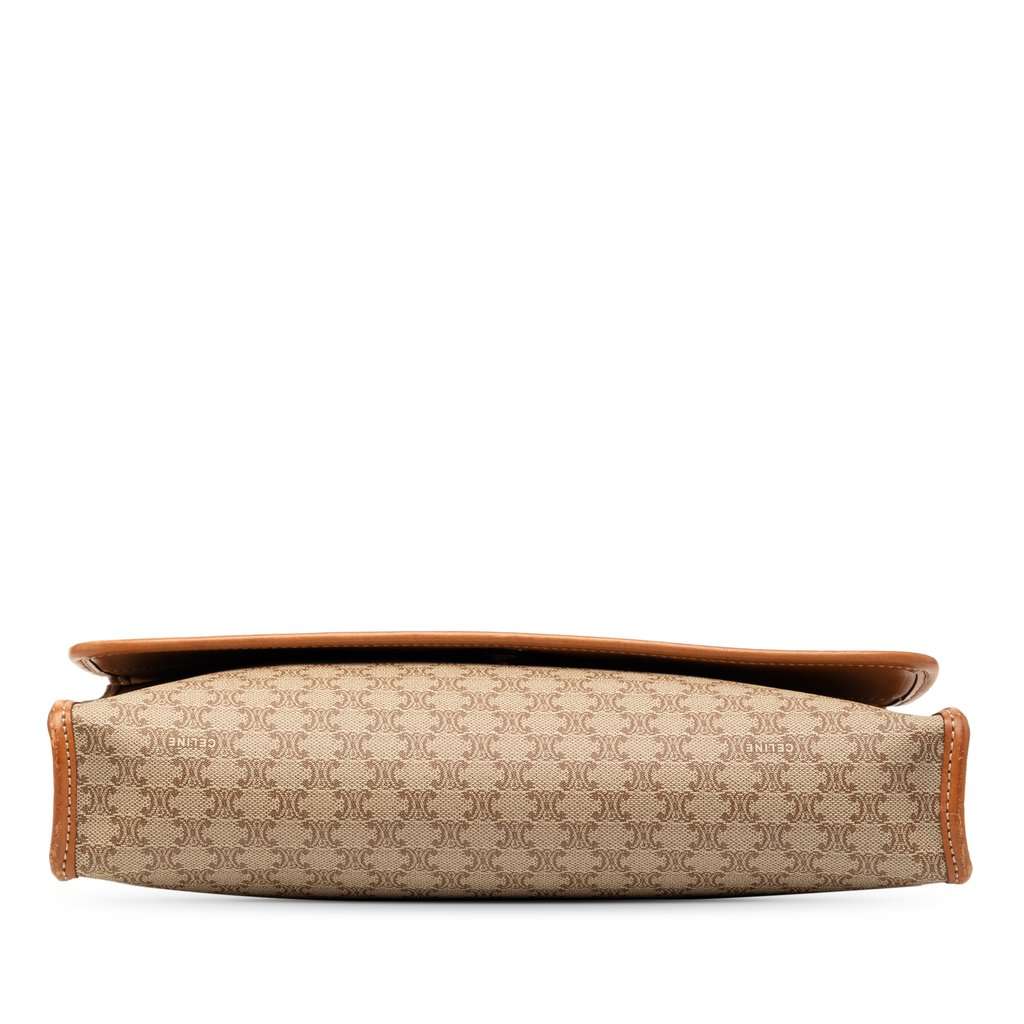 Celine Macadam Coated Canvas Crossbody Beige Very good condition - Inside View