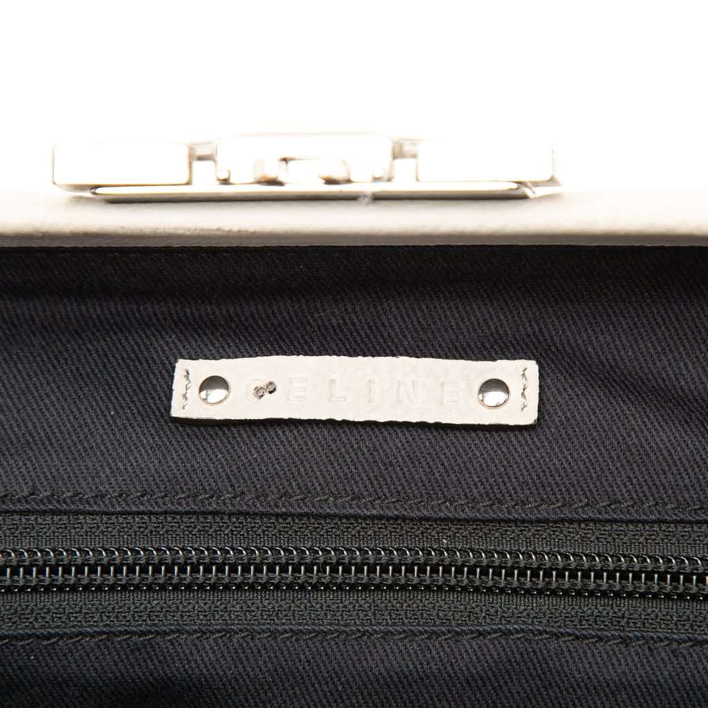 Celine Grained Calfskin Soft Frame Doctor Bag MultiColor Leather Very good condition - Box View