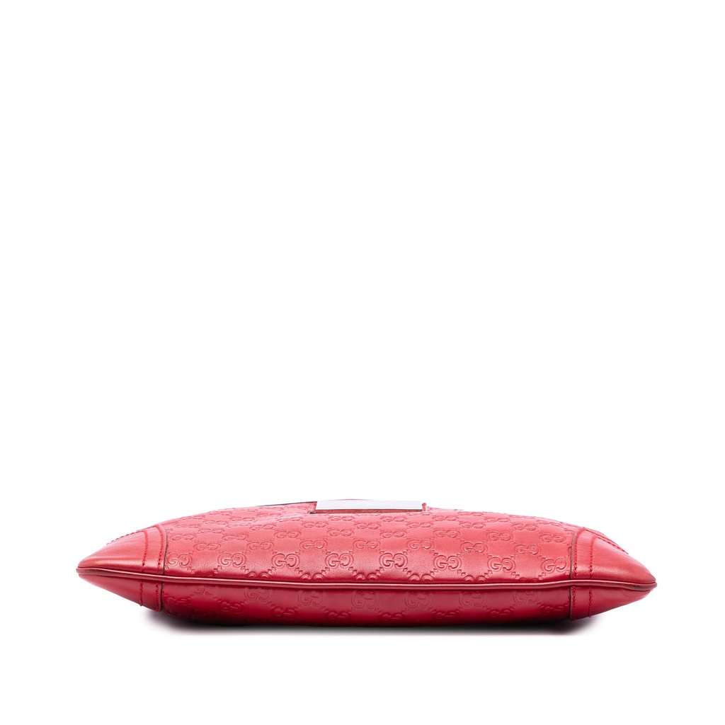 Gucci Beijing Olympics Edition Guccissima Web Crossbody Red Leather Very good condition - Inside View