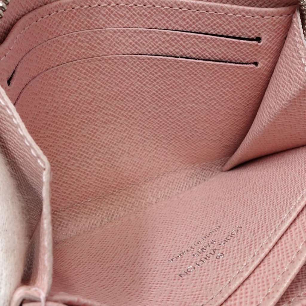 Louis Vuitton Epi Zippy Coin Pouch Pink Leather Very good - Model View