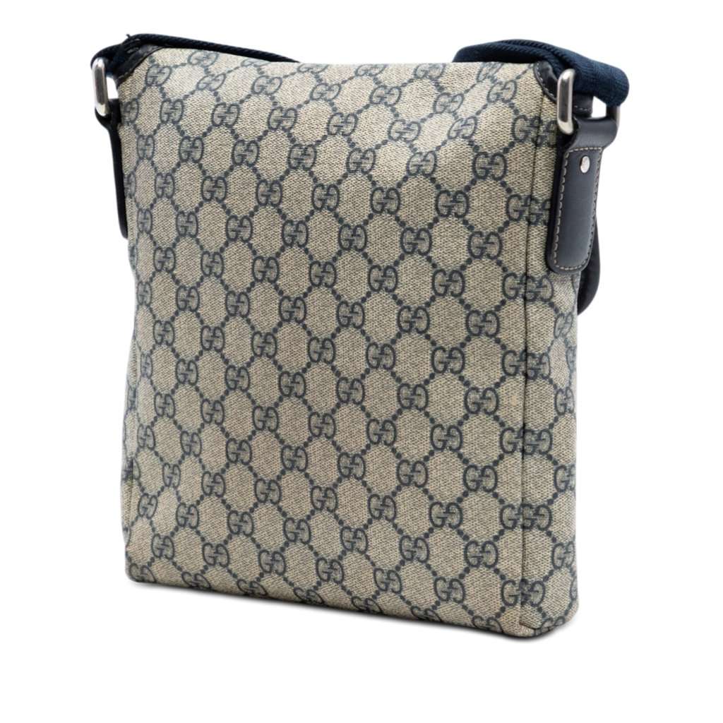 Gucci GG Supreme Crossbody Beige Very good - Back View