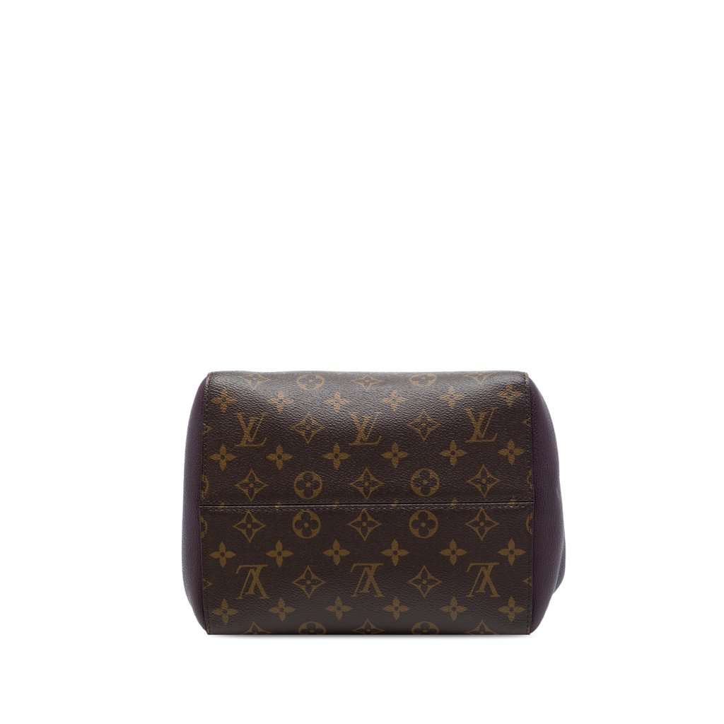 Louis Vuitton Monogram Fold Tote MM Brown Very good - Inside View
