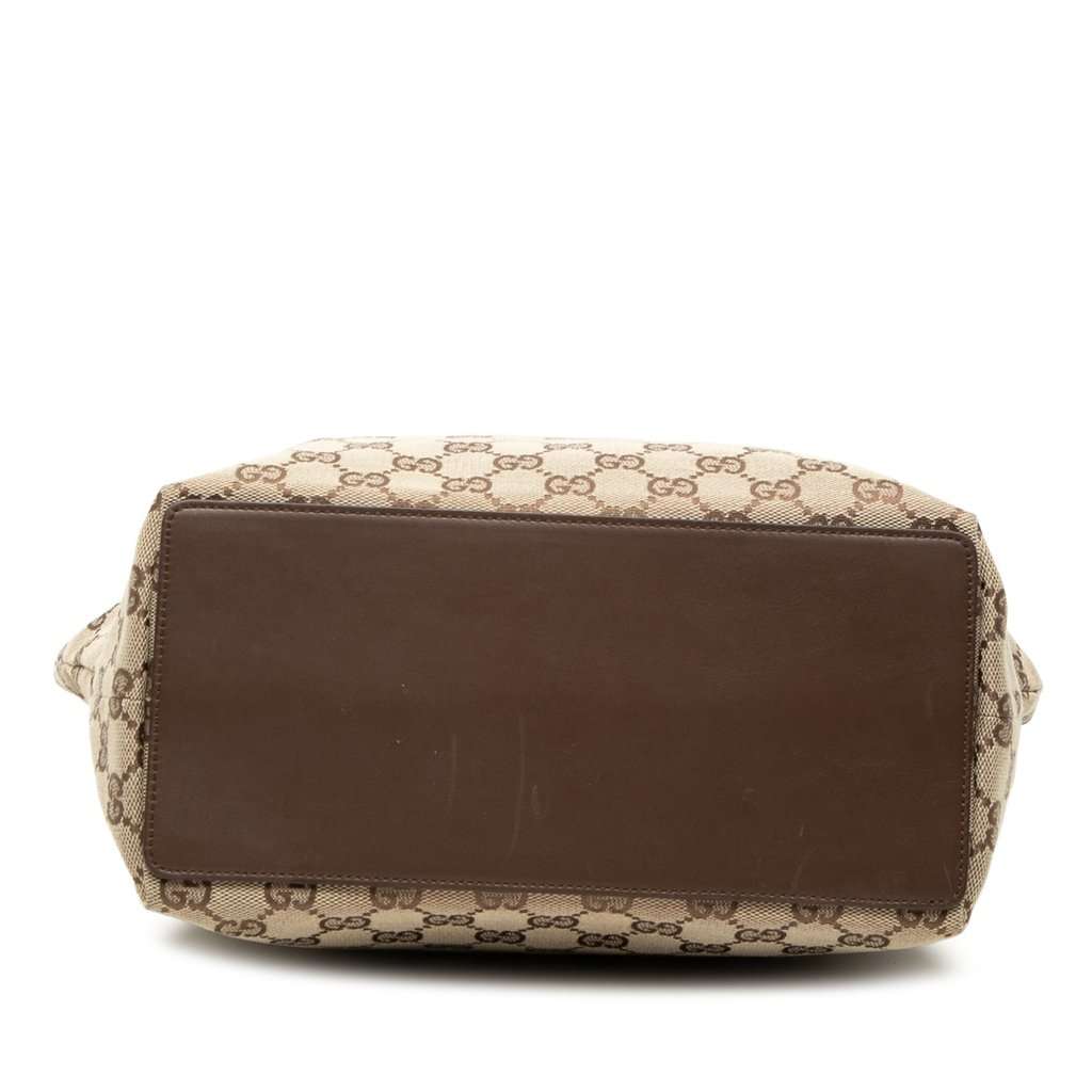 Gucci GG Canvas Tote Beige Very good - Inside View