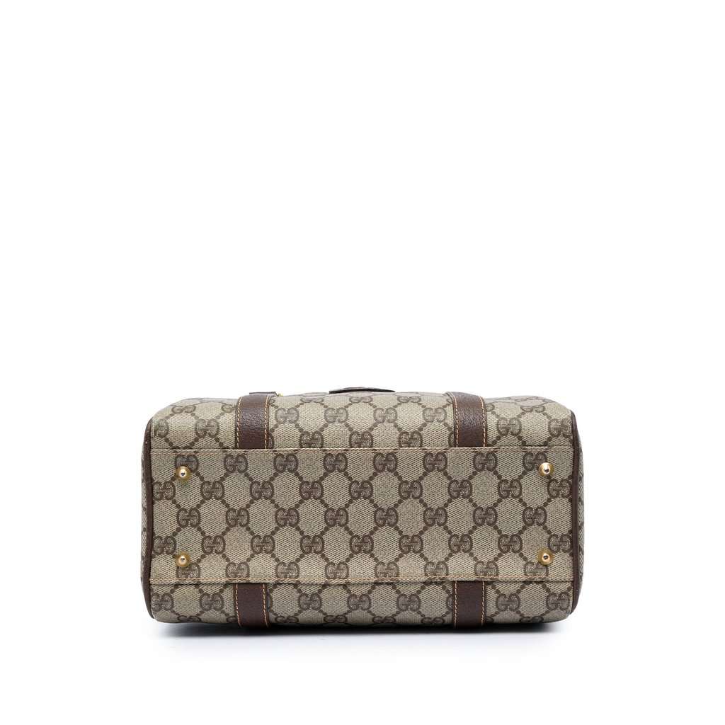 Gucci GG Supreme Boston Bag Beige Very good condition - Inside View