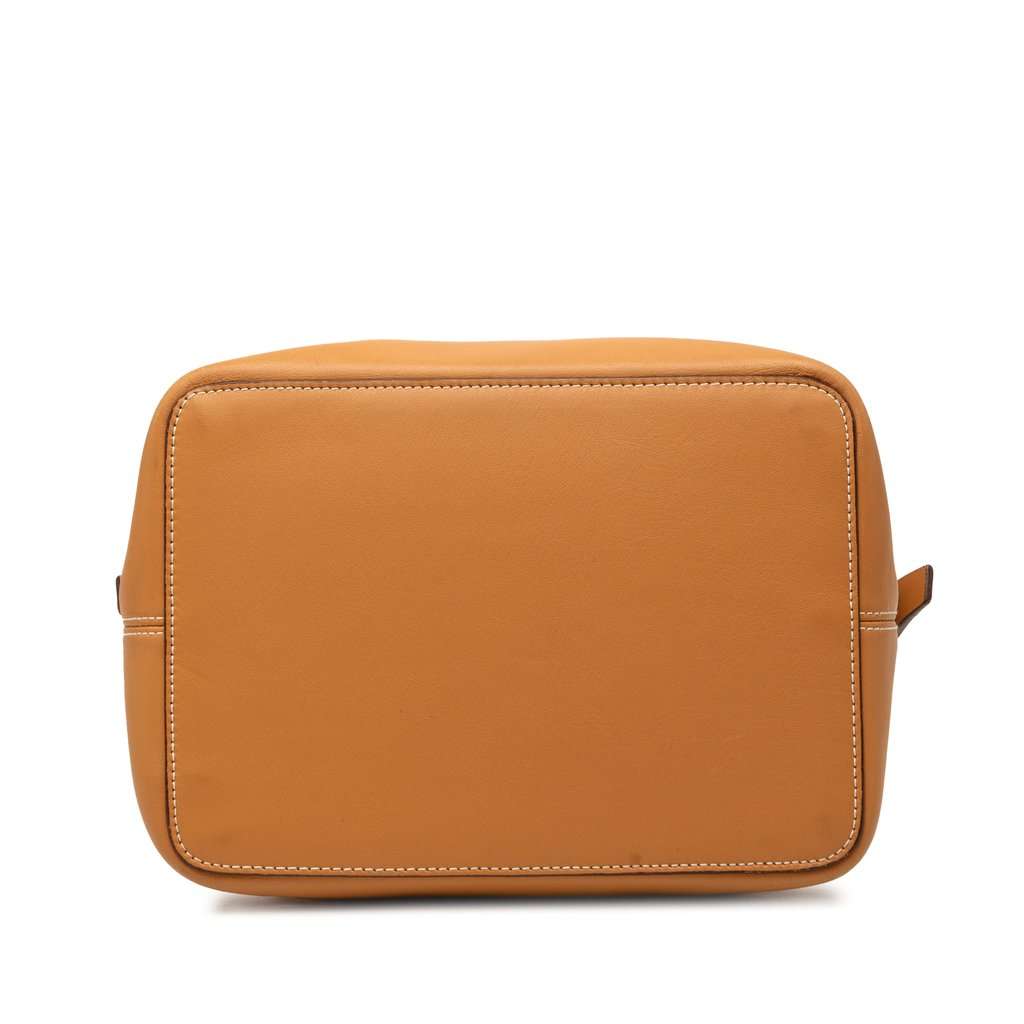 LOEWE Calfskin Handbag Brown Leather Very good condition - Inside View