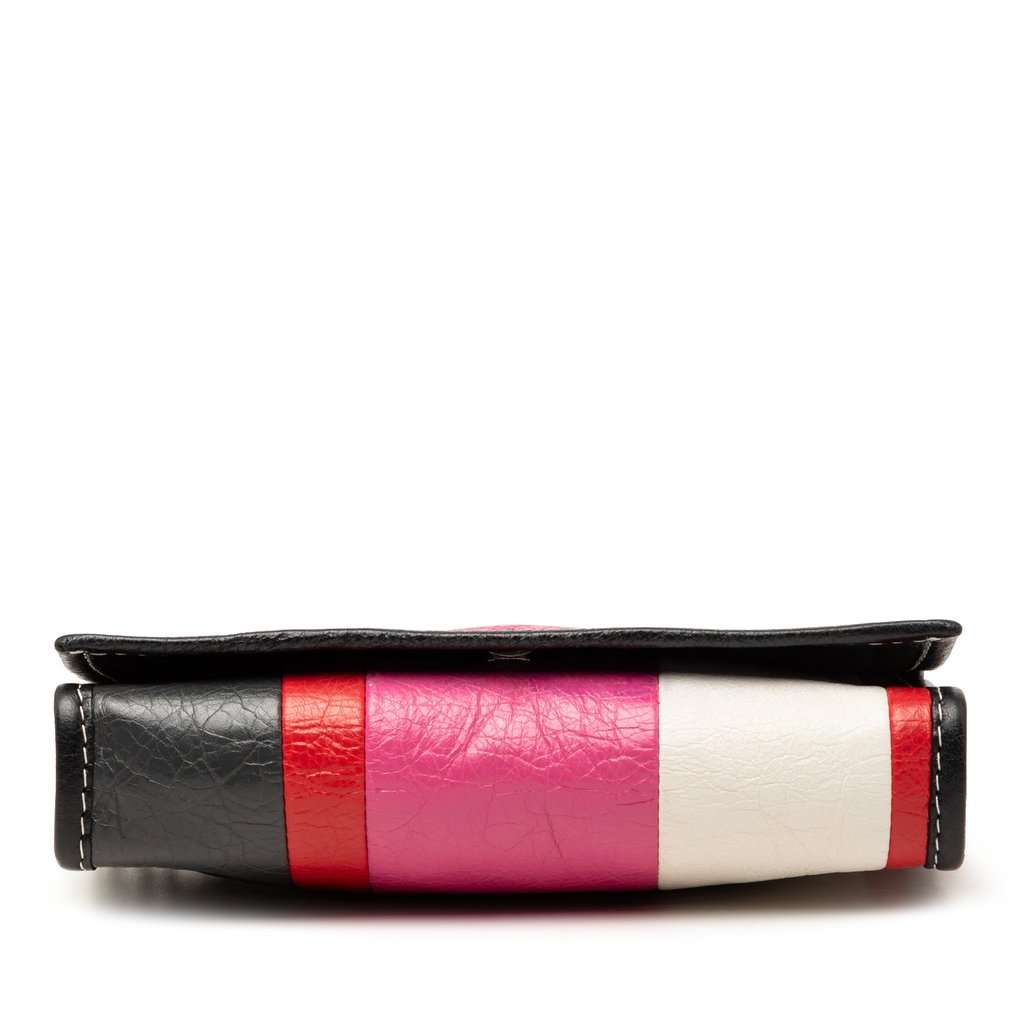 Balenciaga Lambskin Bazar Crossbody Pink Leather Very good condition - Inside View