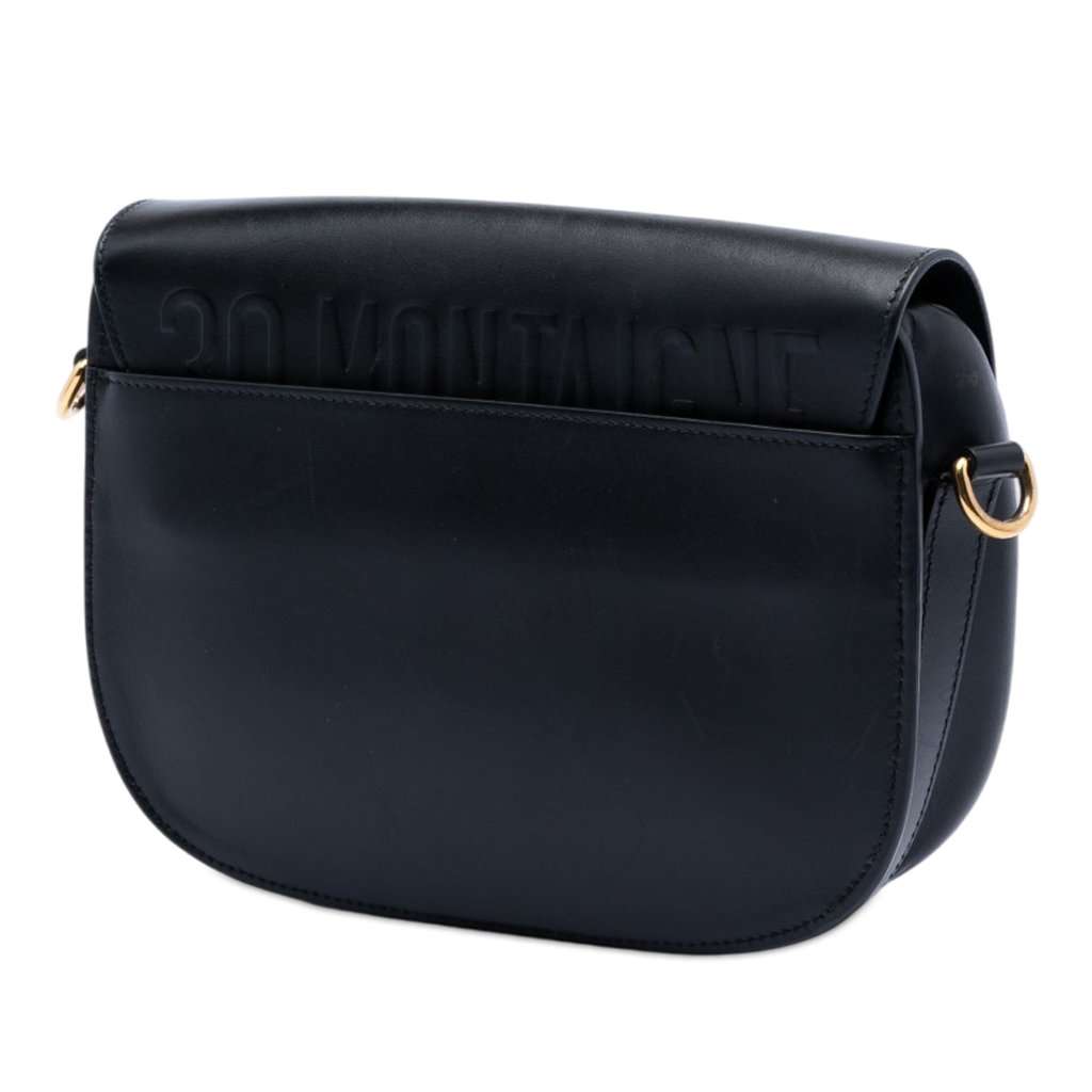 Dior Medium Leather Bobby Crossbody Black Leather Good condition - Back View