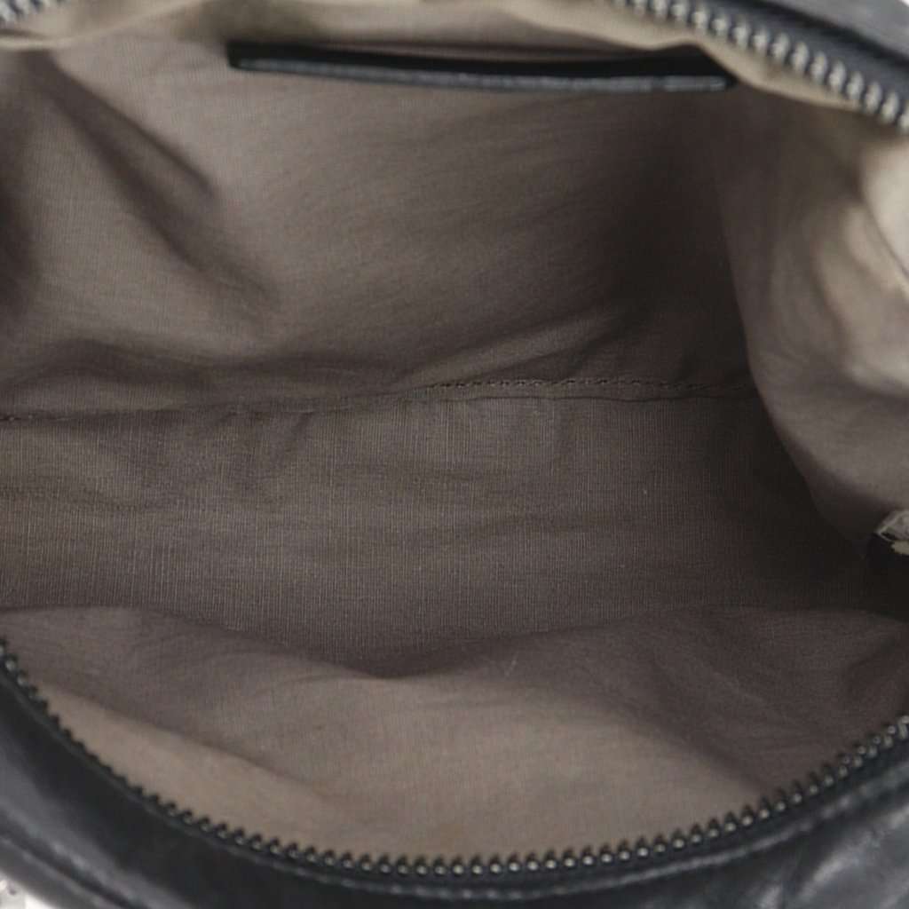 Bottega Veneta Nappa Intrecciato Belt Bag Black Leather Very good condition - Model View