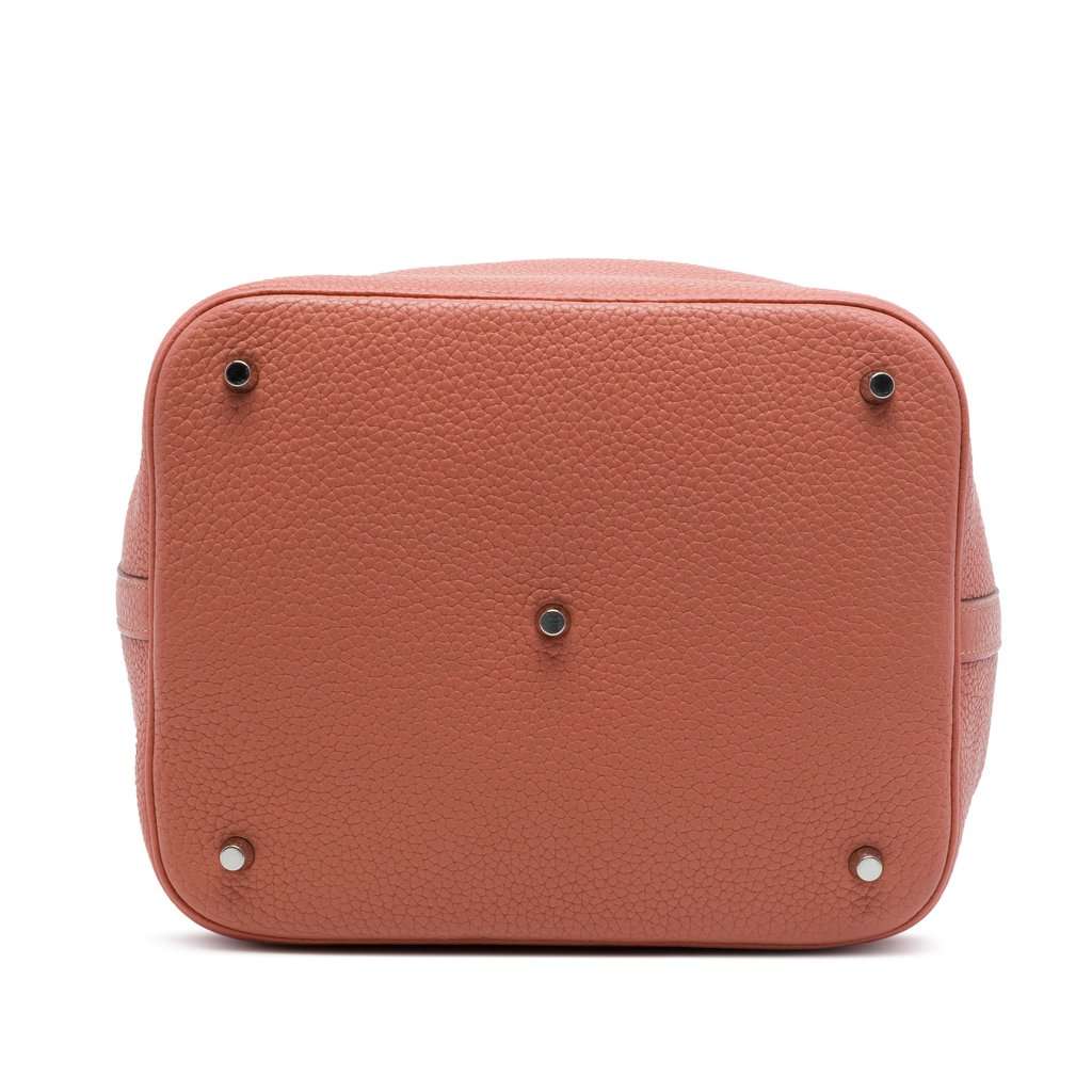 Hermès Clemence Picotin Lock 26 Orange Leather Very good - Inside View