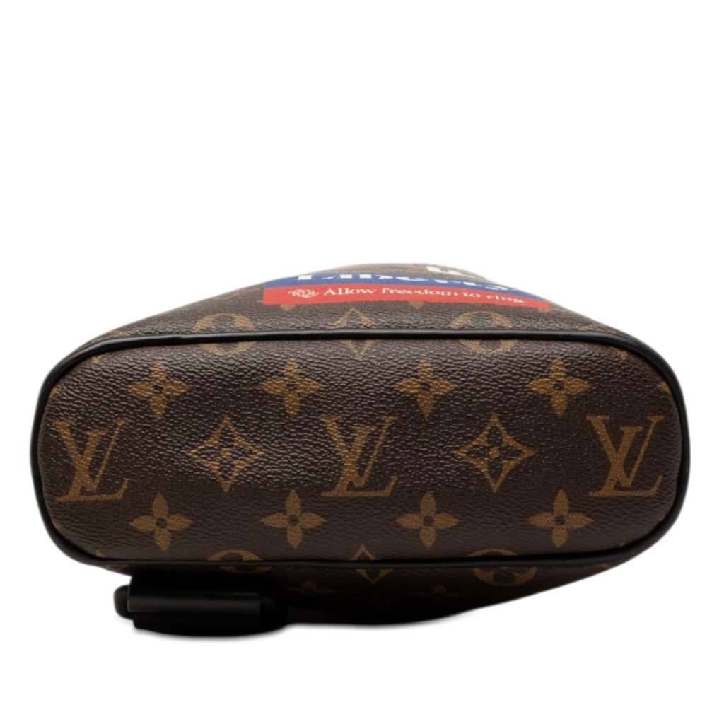 Louis Vuitton Monogram Chalk Sling Bag Brown Very good condition - Inside View