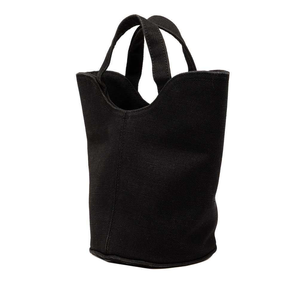 Balenciaga Canvas Wave Tote XS Black Very good condition - Back View