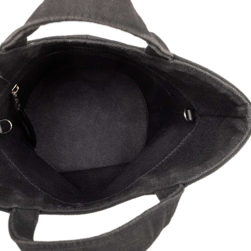 Balenciaga Canvas Wave Tote XS Black Very good condition - Model View