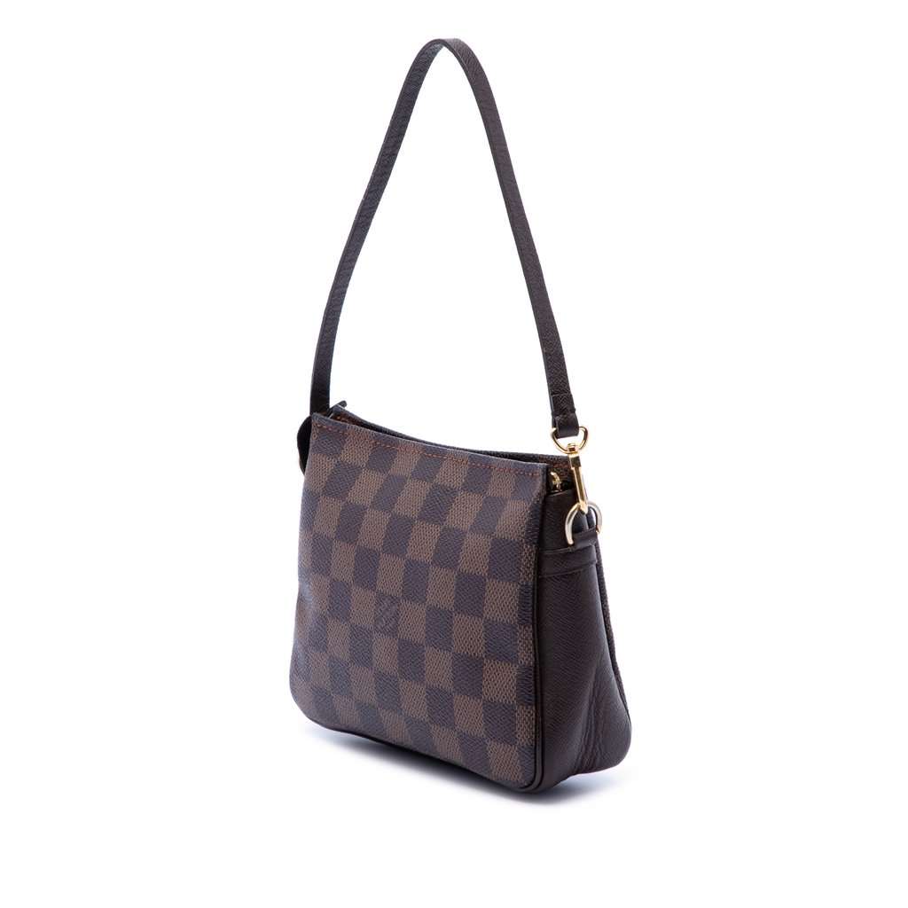 Louis Vuitton Damier Ebene Trousse Pochette Brown Very good condition - Back View
