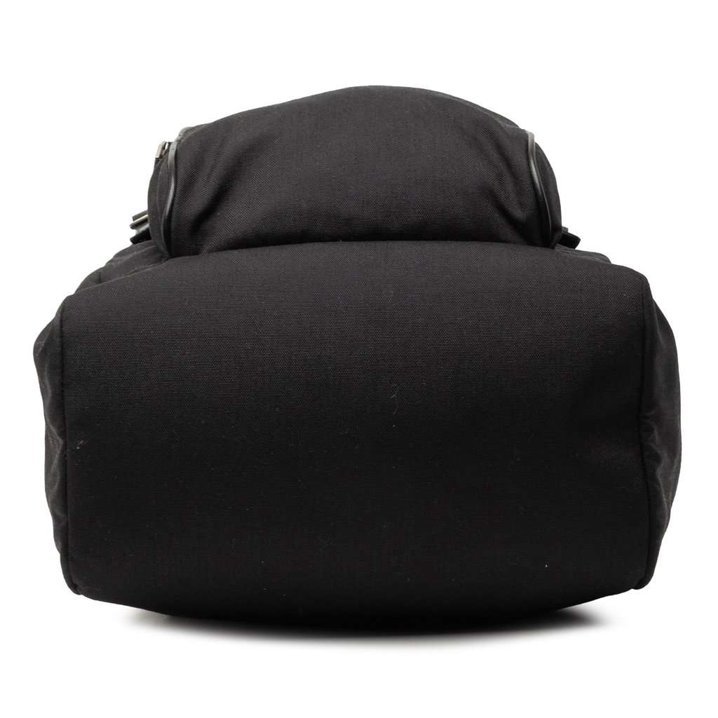 Saint Laurent Canvas Utilitarian Hunting Backpack Black Very good - Inside View