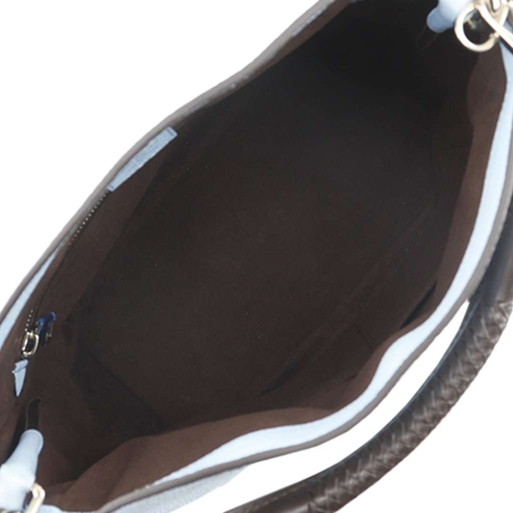 Louis Vuitton Mahina Babylone PM Blue Leather Very good condition - Model View