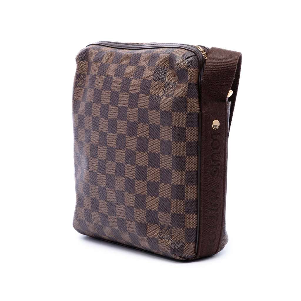 Louis Vuitton Damier Ebene Beaubourg Trotteur Brown Very good - Back View