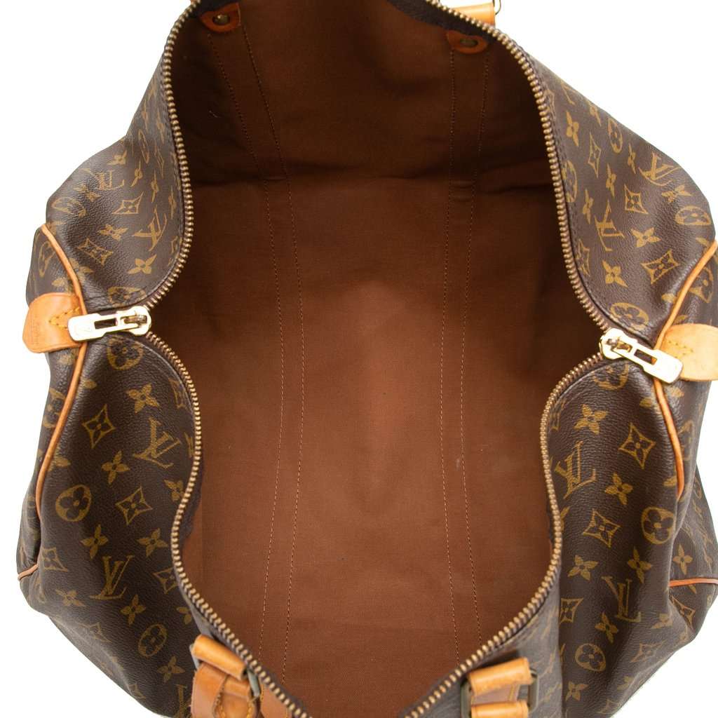 Louis Vuitton Monogram Keepall 50 Brown Very good condition - Model View
