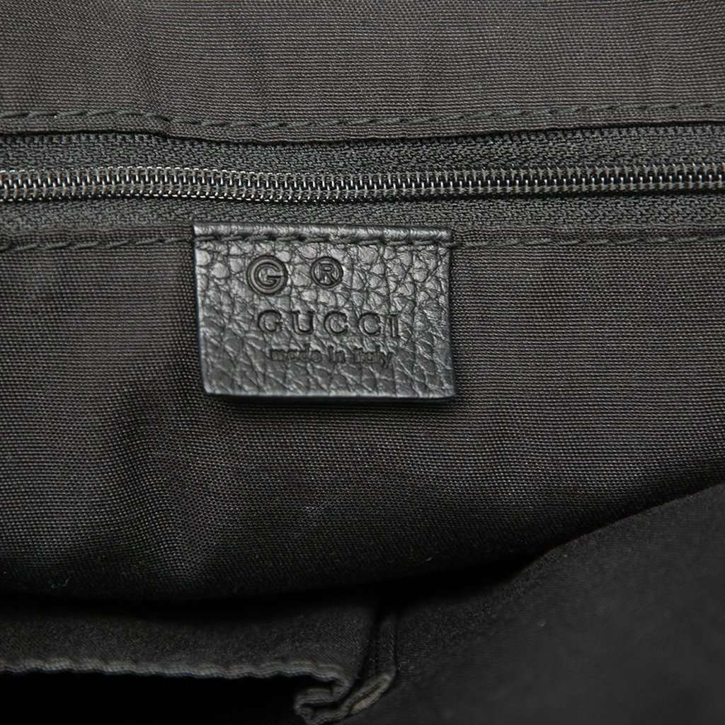 Gucci GG Denim Tote Black Very good condition - Box View