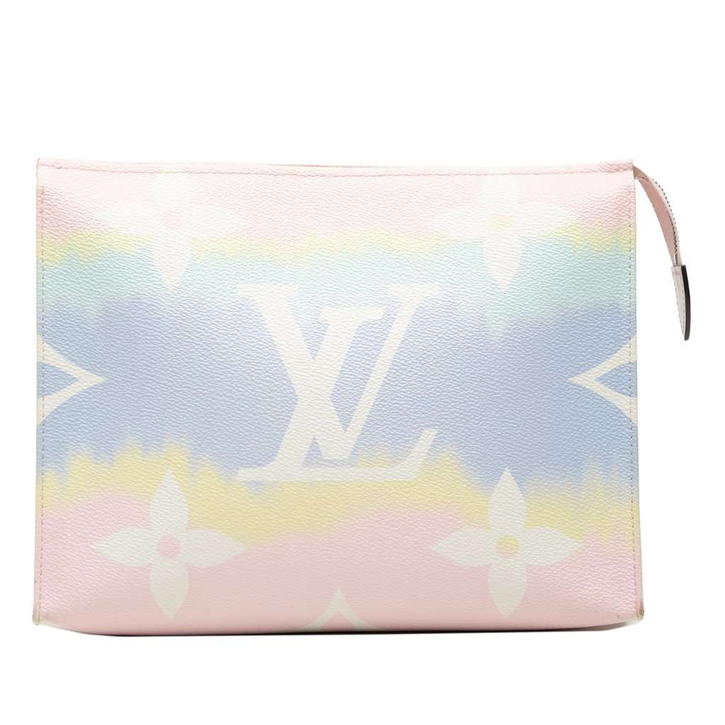 Louis Vuitton Monogram Escale Toiletry Pouch 26 Pink Very good condition - Front View